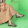 6026 حذاء نسائي كاجوال نحاسي