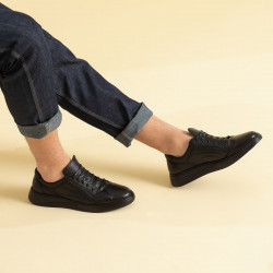 Pantofi casual/sport  barbati 924 black lifestyle