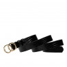 Women belt 29m croco black