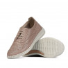 Women loafers, moccasins 6045 nude