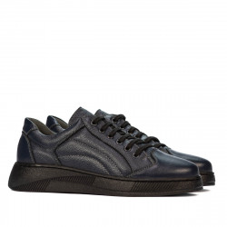 Teenagers stylish, elegant shoes 382 indigo