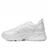 Women sport shoes 6046 white pearl