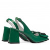 Women sandals 1292 green