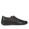 Women loafers, moccasins 672 black