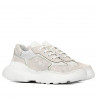Women sport shoes 6053 beige camuflaj combined