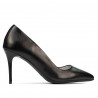 Women stylish, elegant shoes 1293 black