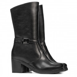 Women knee boots 3376 black