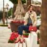 Women stylish, elegant shoes 1278 red lifestyle