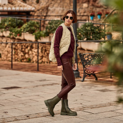 أحذية نسائية 3375 كاكي lifestyle