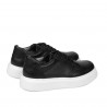 Women sport shoes 6057-1 black