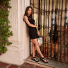 Women sandals 5082 black combined lifestyle