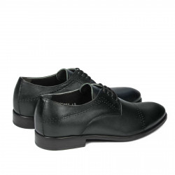 Men stylish, elegant shoes 822-1 a gray