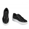 Women sport shoes 6059 black combined