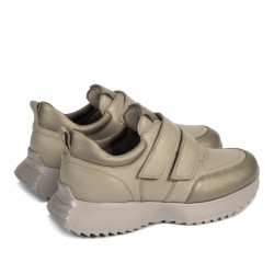 Women sport shoes 6060 beige combined