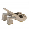 Women sandals 1297 cappuccino