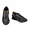 Women loafers, moccasins 6061 black