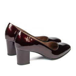 أحذية نسائية أنيقة 1268 دفترية bordo01