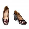 أحذية نسائية أنيقة 1268 دفترية bordo01