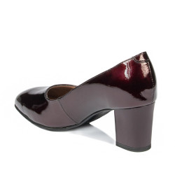 أحذية نسائية أنيقة 1268 دفترية bordo01