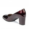 أحذية نسائية أنيقة 1268 دفترية bordo01