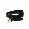 Women belt 41m biz black