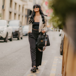حذاء كاجوال للسيدات 6068 أسود lifestyle