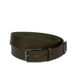 Men belt 69b dark brown