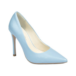 Women stylish, elegant shoes 1302 ciel