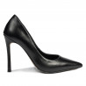 Women stylish, elegant shoes 1302 black