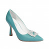 Women stylish, elegant shoes 1312 azuro