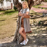 حذاء رياضي نسائي 6073 أبيض + جمل lifestyle