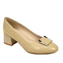 Women stylish, elegant shoes 1321 avocado