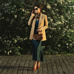 Women stylish, elegant shoes 1320 brown