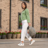 Women sport shoes 6073 white+gray lifestyle