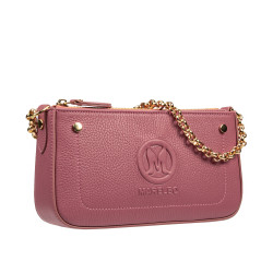 حقيبة كتف نسائية 024g بيز توت العليق الوردي