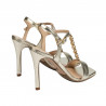 Women sandals 1306 golden