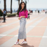أحذية رياضية نسائية 6073 أبيض + فوشيا lifestyle