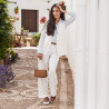 حذاء نسائي كاجوال 6072 بني lifestyle