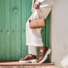 حذاء نسائي كاجوال 6072 بني lifestyle