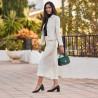 Women stylish, elegant shoes 1304 black lifestyle