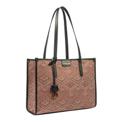 Women beach bag 031-1g motiv pink combined
