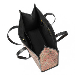 Women beach bag 031g motiv pink combined