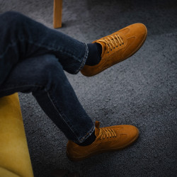 أحذية كاجوال/رياضية للرجال 968 بوفي بني lifestyle