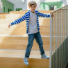 Children shoes 2014 bleu+white lifestyle