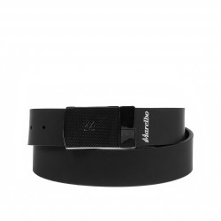 Men belt 62b bicolored biz blue+black mat