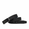 Men belt 62b bicolored biz blue+black mat
