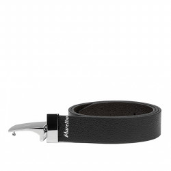 Men belt 62b bicolored biz black+biz brown
