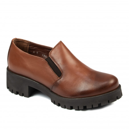 Women casual shoes 684 a brown