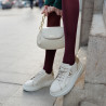 أحذية رياضية نسائية 6077 بيج مدمج lifestyle