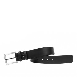 Men belt 34b black mat